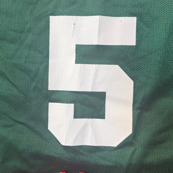 Adidas Celtics Kevin Garnett 5 Jersey 2010 Green White  XL - Picture 3 of 7